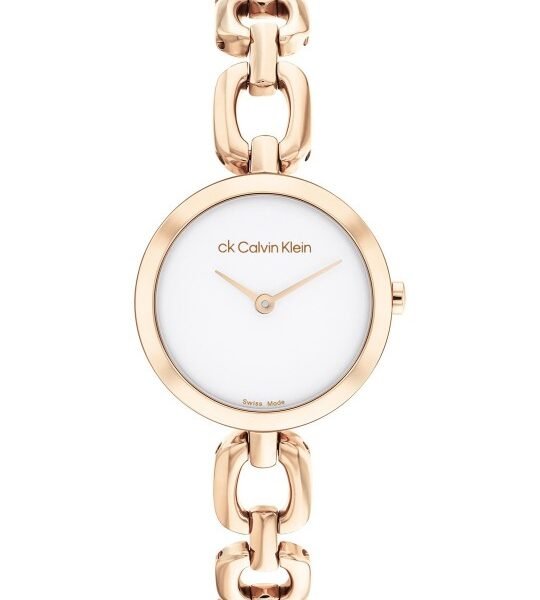 Calvin Klein Women Swiss Jewelry Link Analogue Watch (GOLD)