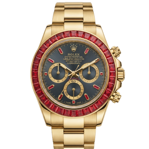 ROLEX DAYTONA COMOGRAPH BLUE SAPPHIRE - RED SHAPPHIRE