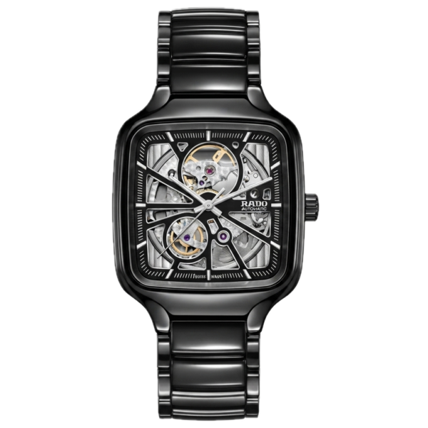 RADO True Square Automatic Open Heart (BLACK)