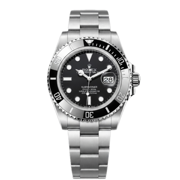 ROLEX SUBMARINER DATE (BLACK - SILVER)