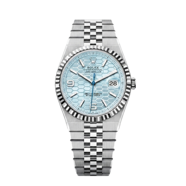 ROLEX LAND DWELLER - ICE BLUE PLATINUM