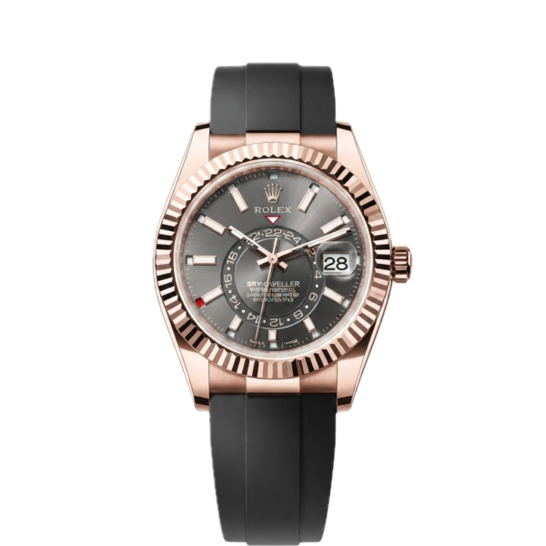 ROLEX SKY DWELLER OYSTERFLEX (GOLD STALE)