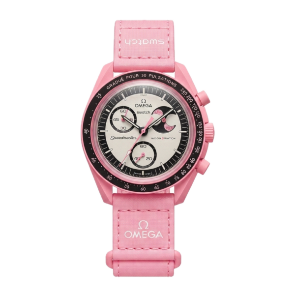 SWATCH X OMEGA BIOCERAMIC MOONSWATCH MISSION TO THE PINK MOON