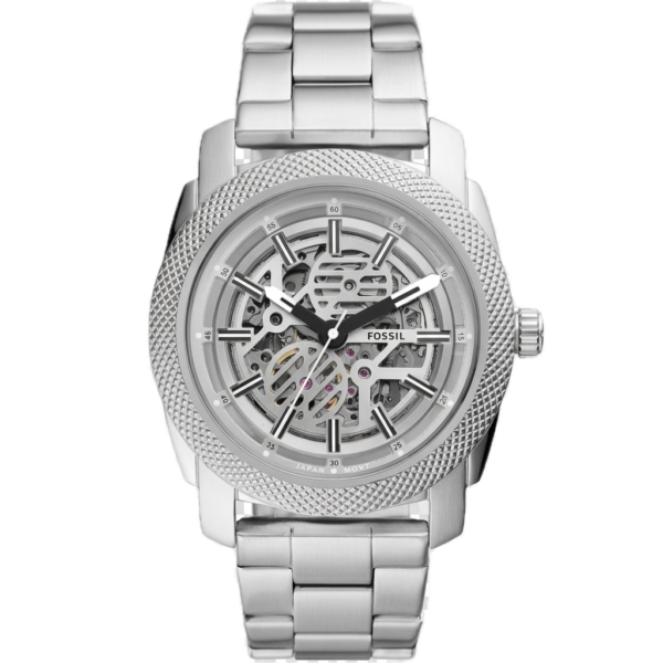 FOSSIL MACHINE AUTOMATIC SILVER STAINLESS STEEL