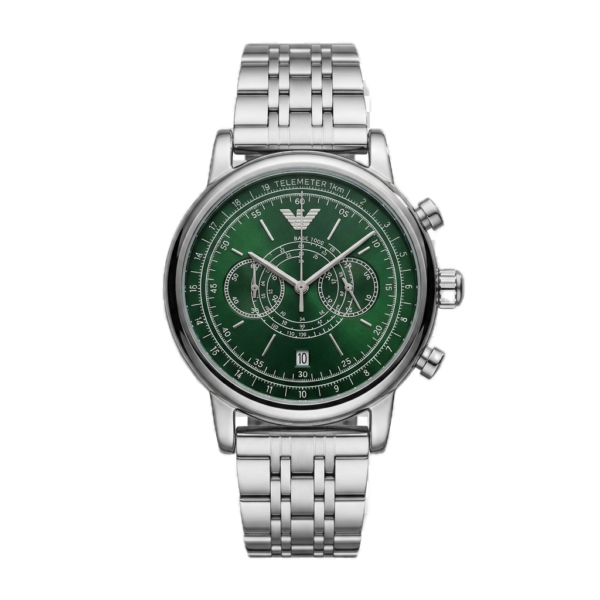 Emporio Armani Chronograph AR11634 (SILVER BROWN)