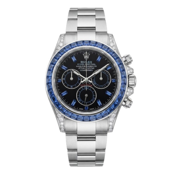 ROLEX DAYTONA COMOGRAPH BLUE SAPPHIRE - BLACK DIAL