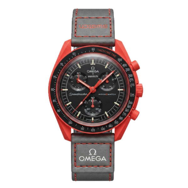 SWATCH X OMEGA BIOCERAMIC MOONSWATCH MISSION ON EARTH - LAVA