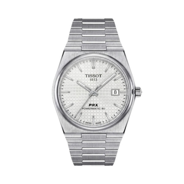 TISSOT PRX 1853 POWERMATIC SILVER WHITE