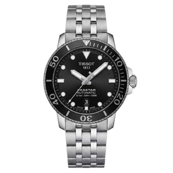TISSOT SEASTER 1000 POWERMATIC 80 - SILVER BLACK