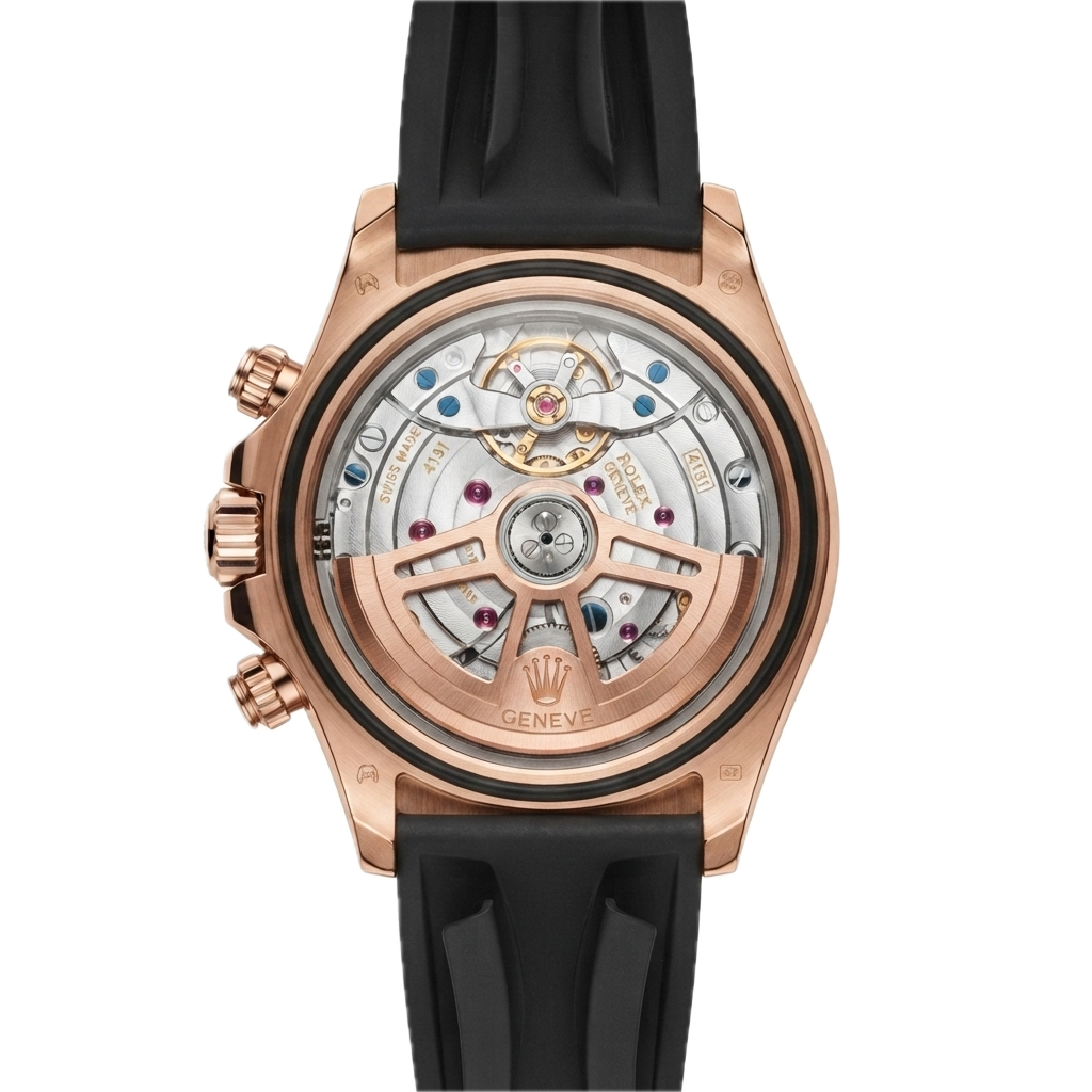 ROLEX DAYTONA COMOGRAPH ORANGE SAPPHIRE – OYSTER FLEX - Image 2