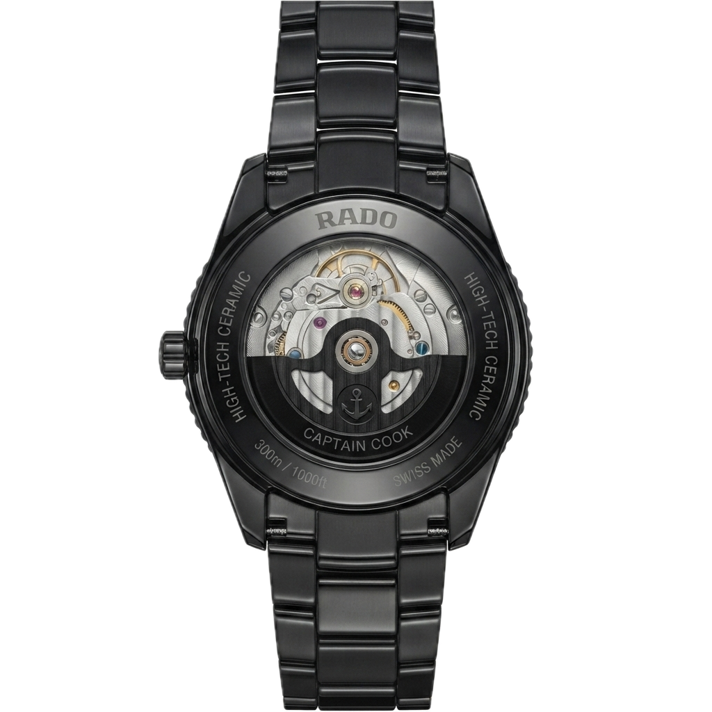 RADO CAPTAIN COOK SKELETON - BLACK BLUE - Image 2