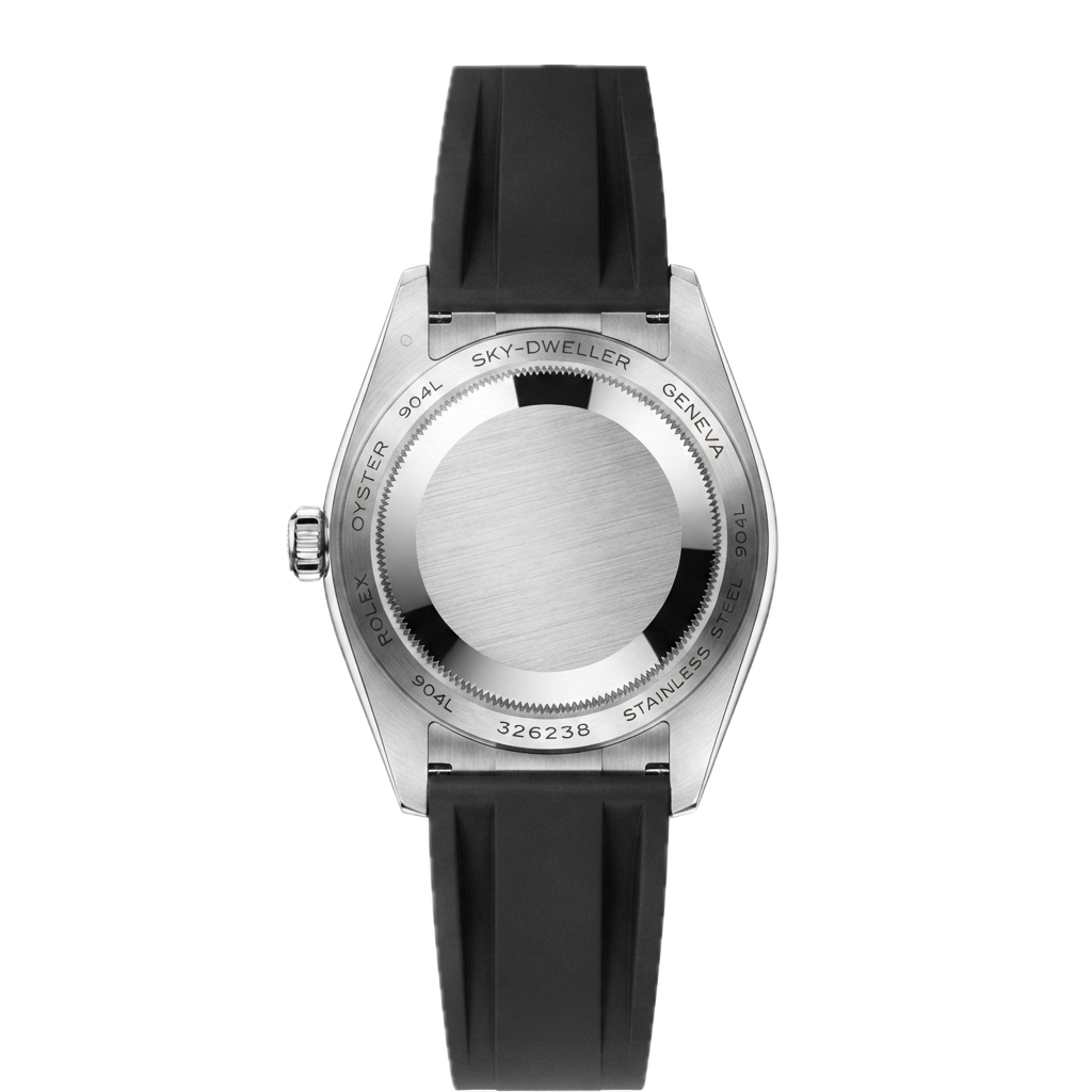 ROLEX SKY DWELLER OYSTERFLEX (SILVER BLACK) - Image 2