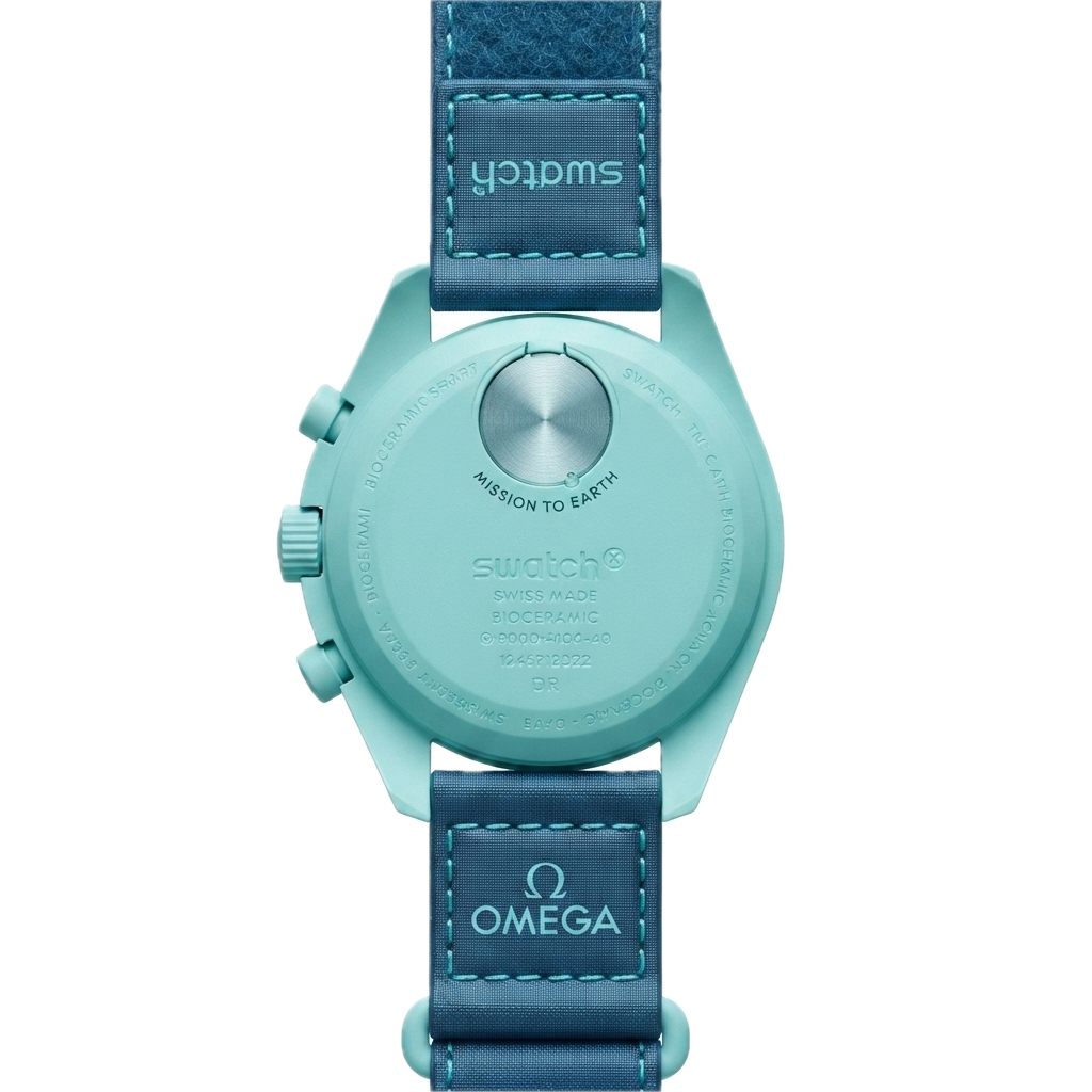 SWATCH X OMEGA BIOCERAMIC MOONSWATCH MISSION ON EARTH - POLAR LIGHTS - Image 2