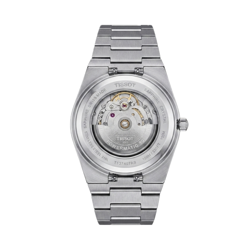 TISSOT PRX 1853 POWERMATIC SILVER GREEN - Image 2