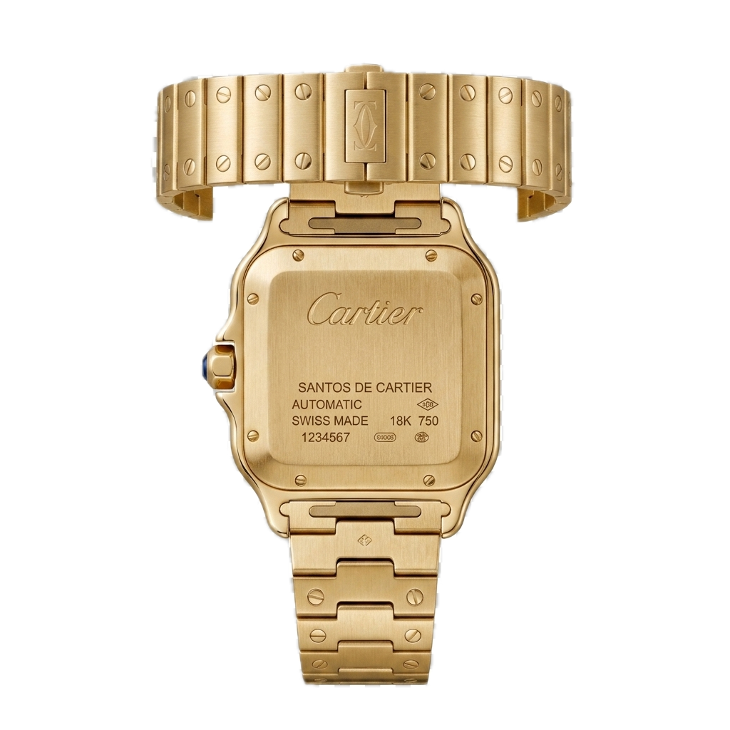 CARTIER SANTOS DE CARTIER WATCH GOLD - Image 2