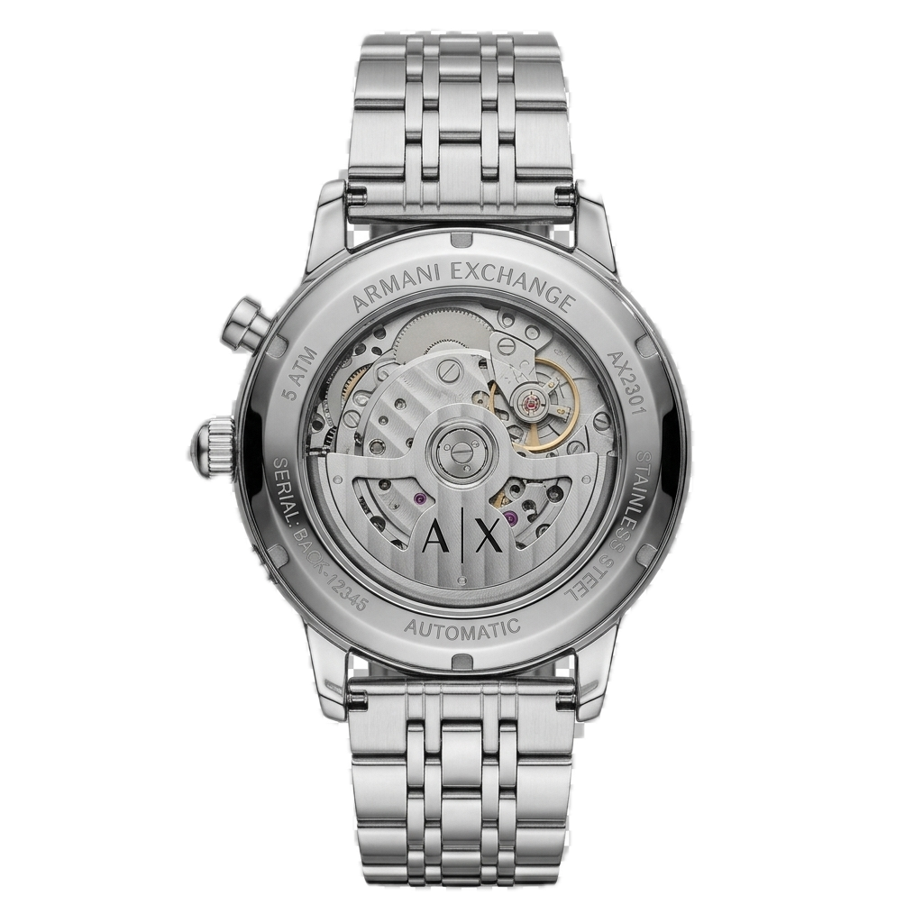 Emporio Armani Chronograph AR11634 (SILVER BLUE) - Image 2