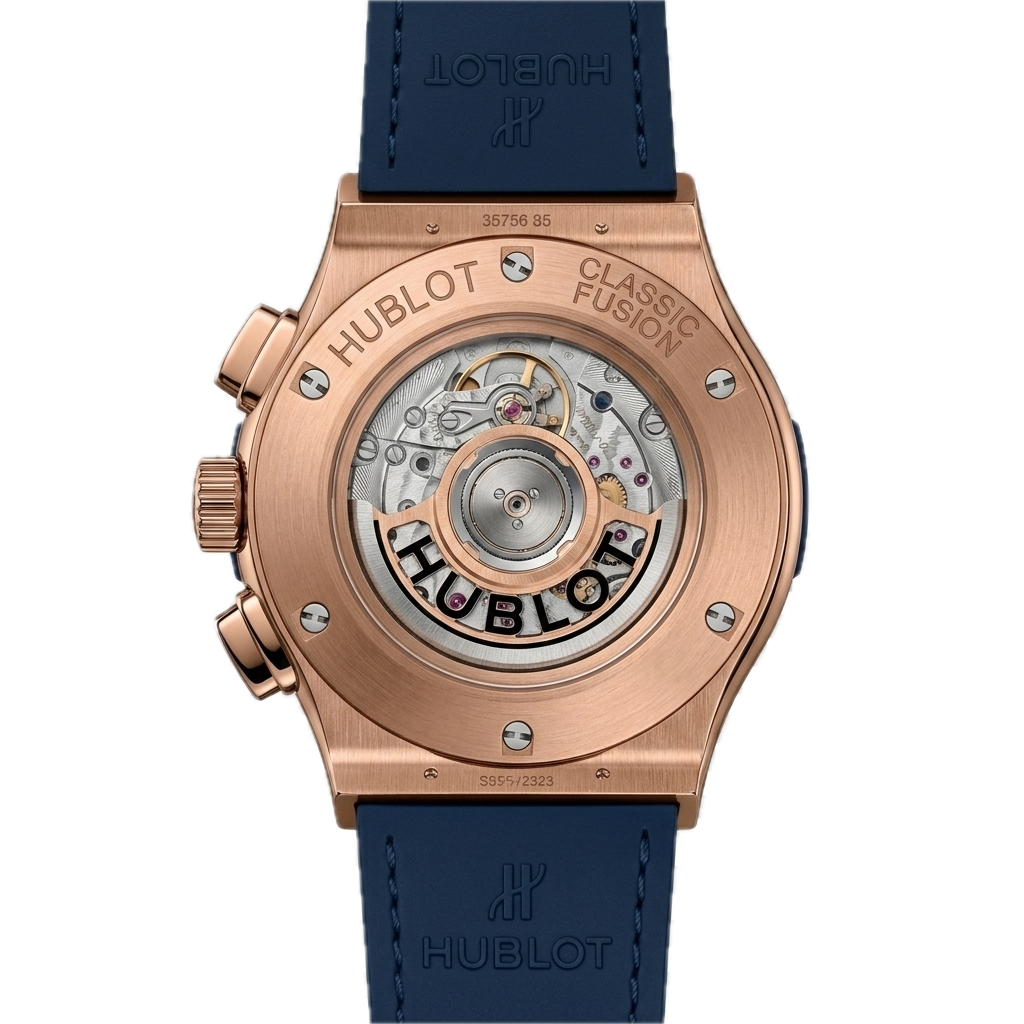 HUBLOT CLASSIC FUSION CHRONOGRAP KING GOLD BLUE - Image 2