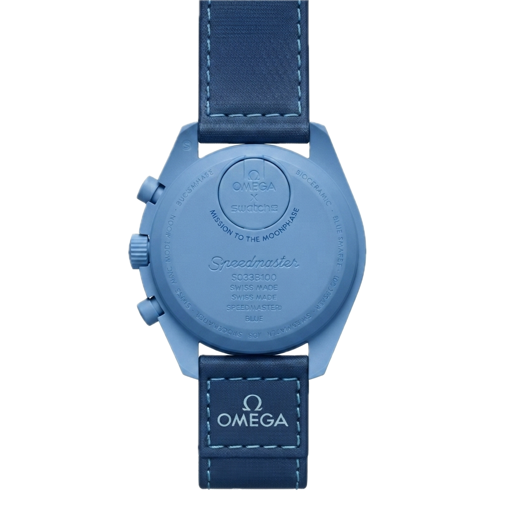 SWATCH X OMEGA BIOCERAMIC MOONSWATCH MISSION TO THE SUPER BLUE MOONPHASE - Image 2
