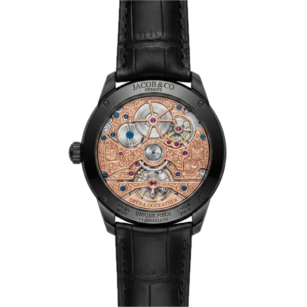 JACOB & CO PIONEER TOURBILLION AZTECH BLACK - Image 2