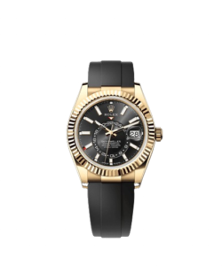 ROLEX SKY DWELLER OYSTERFLEX (GOLD BLACK)