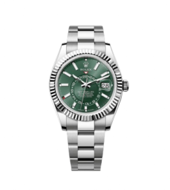 ROLEX SKY DWELLER (SILVER GREEN)