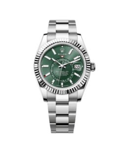 ROLEX SKY DWELLER (SILVER GREEN)