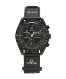 SWATCH X OMEGA BIOCERAMIC MOONSWATCH MISSION TO MOONPHASE SNOOPY BLACK