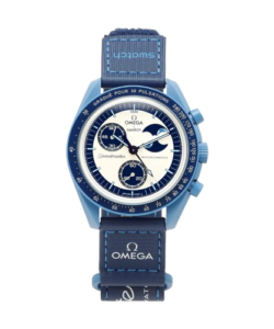 SWATCH X OMEGA BIOCERAMIC MOONSWATCH MISSION TO THE SUPER BLUE MOONPHASE