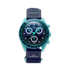 SWATCH X OMEGA BIOCERAMIC MOONSWATCH MISSION ON EARTH - POLAR LIGHTS