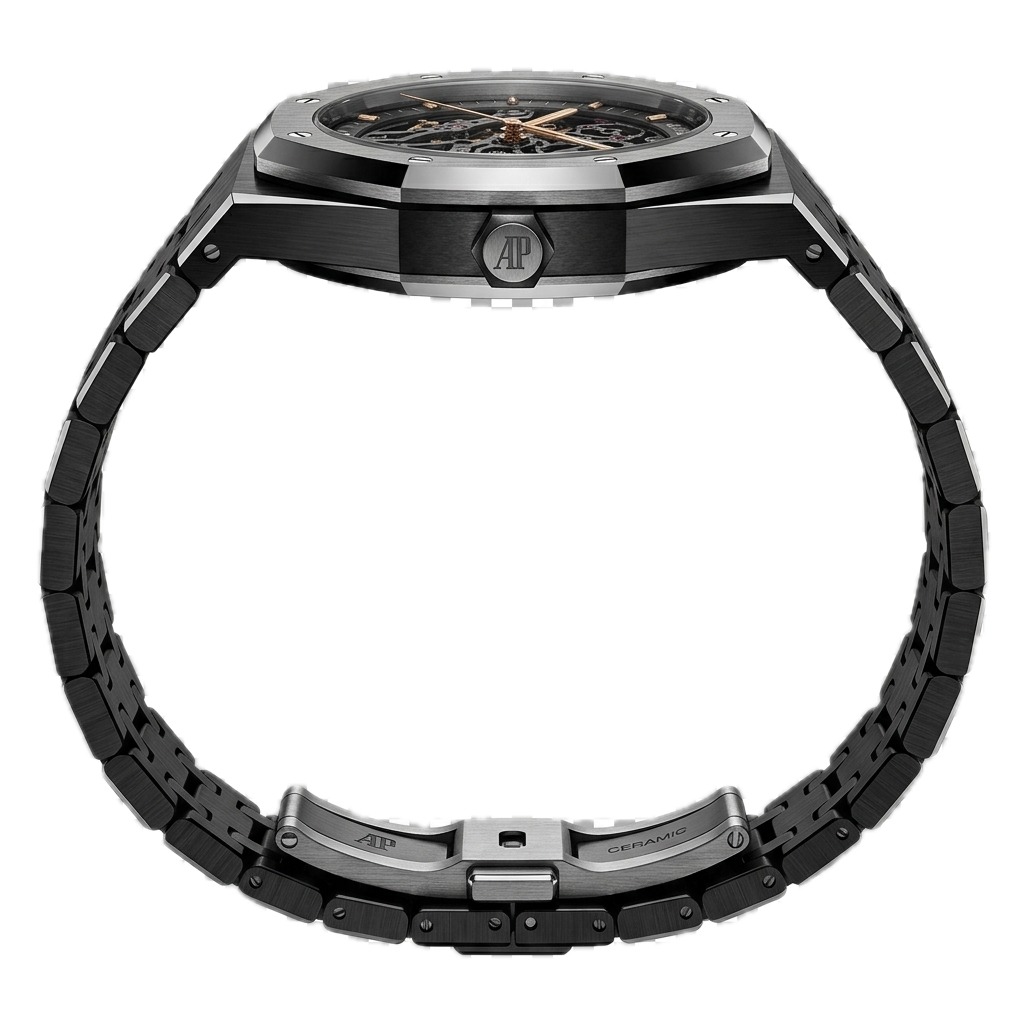 AP - ROYAL OAK DOUBLE BALANCE WHEEL BLACK - Image 3