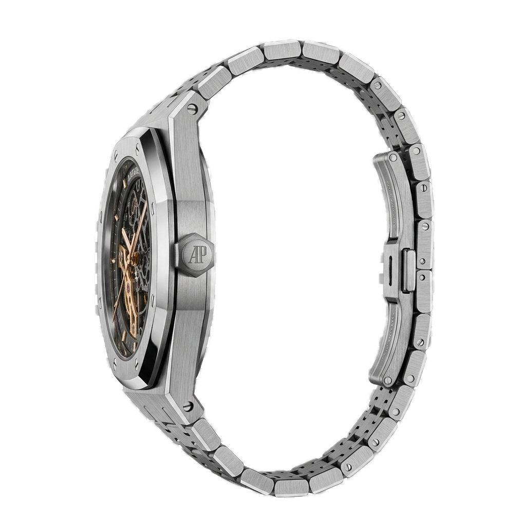 AP - ROYAL OAK DOUBLE BALANCE WHEEL SILVER - Image 3