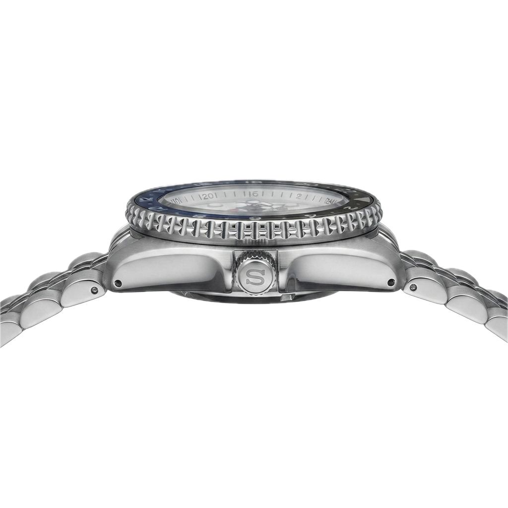 SEIKO GMT WHITE BLUE - Image 3
