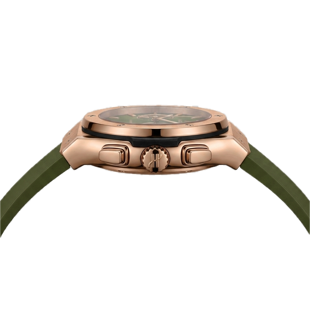 HUBLOT CLASSIC FUSION CHRONOGRAP KING GOLD GREEN - Image 3