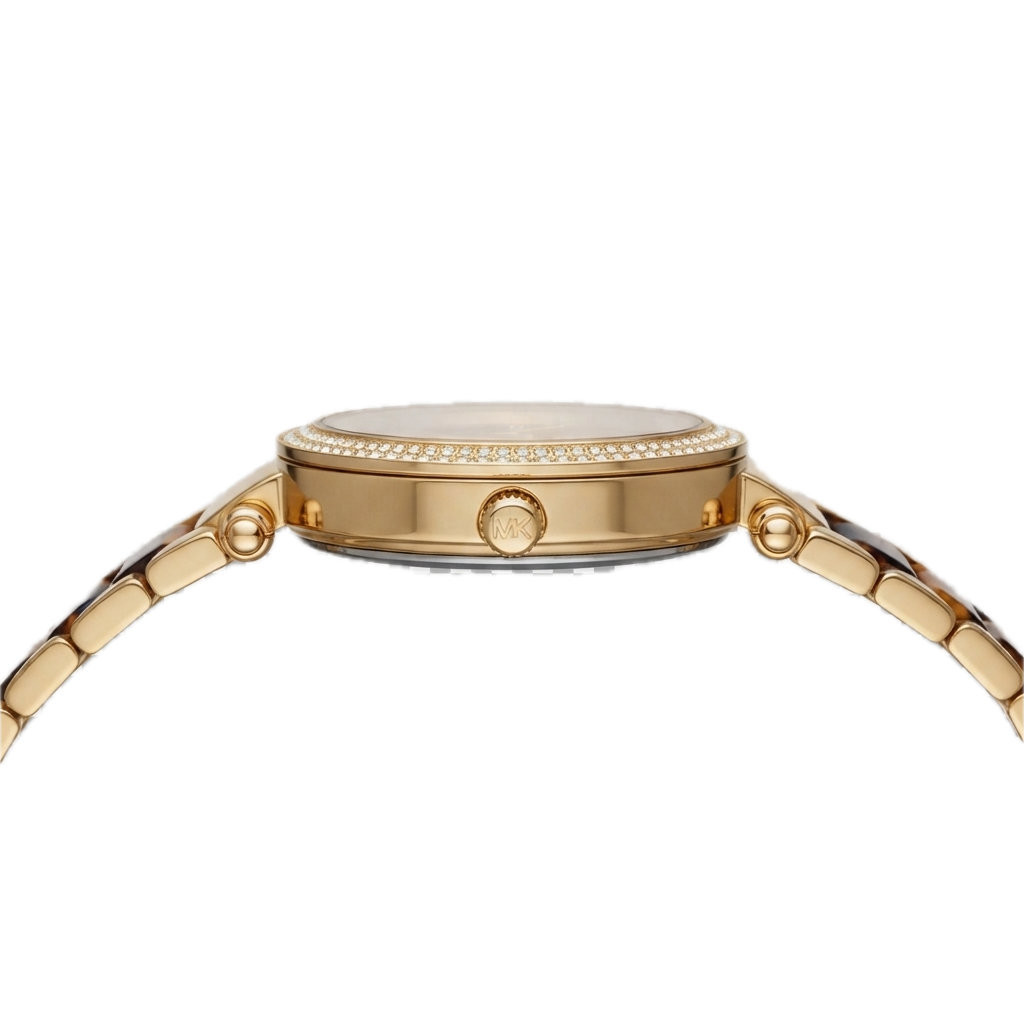 MICHAEL KORS PARKER PAVE GOLD TONE - Image 3