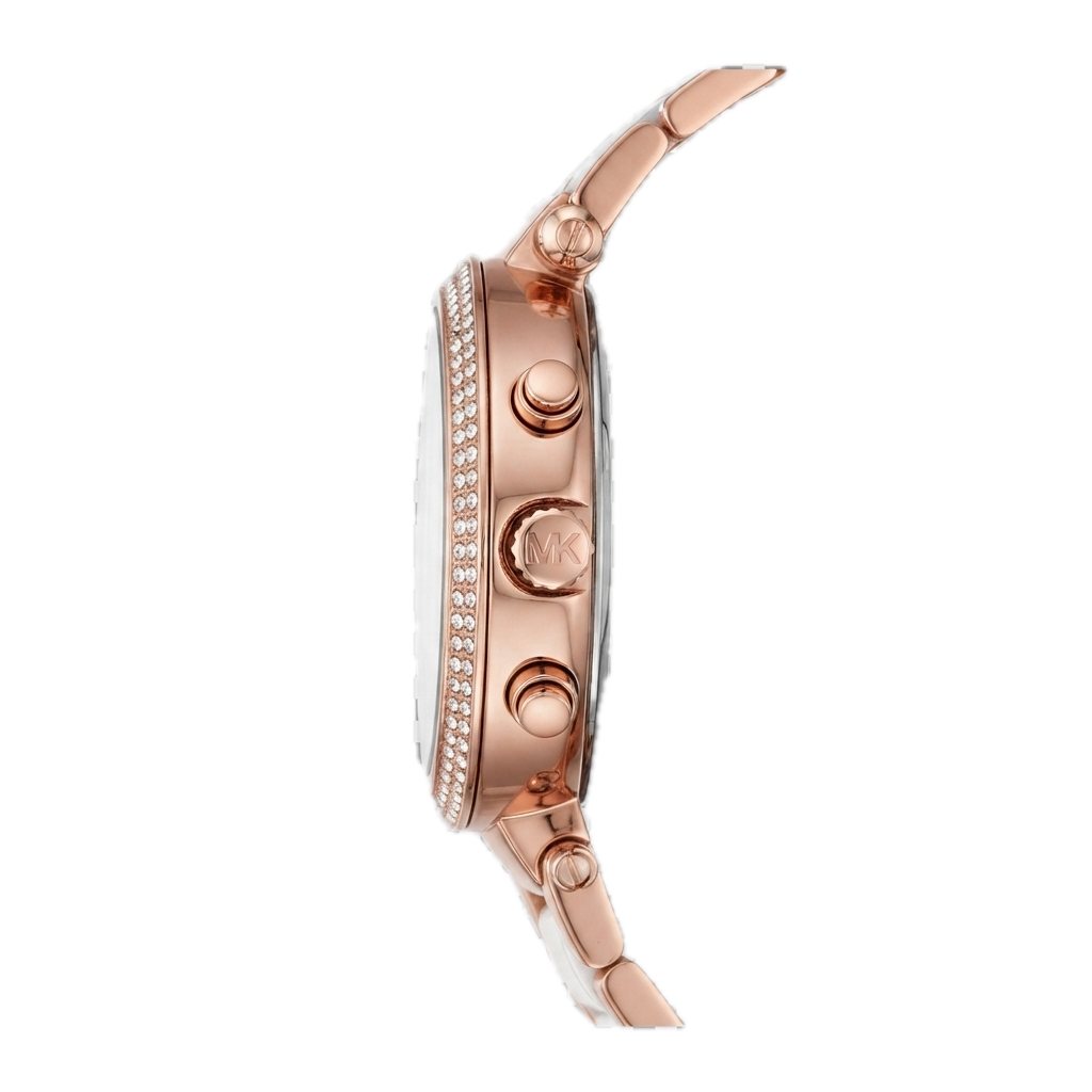 MICHAEL KORS - PARKER WATCH (WHITE / ROSEGOLD) - Image 3