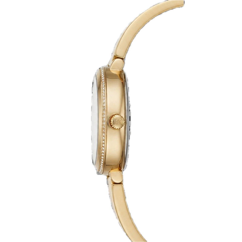 MICHAEL KORS NAIA GOLD-TONE LOGO WATCH - Image 3
