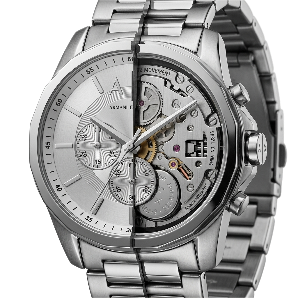 Armani Exchange Silver Watch AX7141 - Image 3