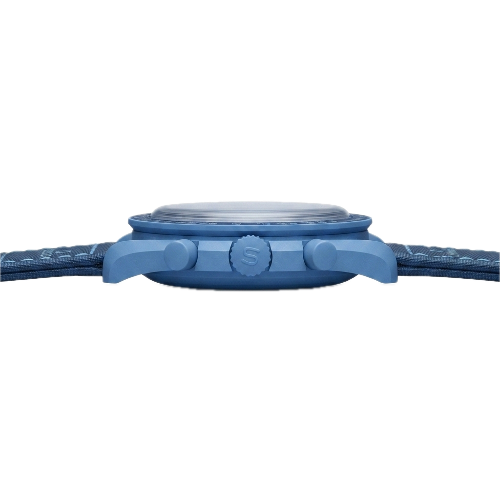 SWATCH X OMEGA BIOCERAMIC MOONSWATCH MISSION TO THE SUPER BLUE MOONPHASE - Image 3