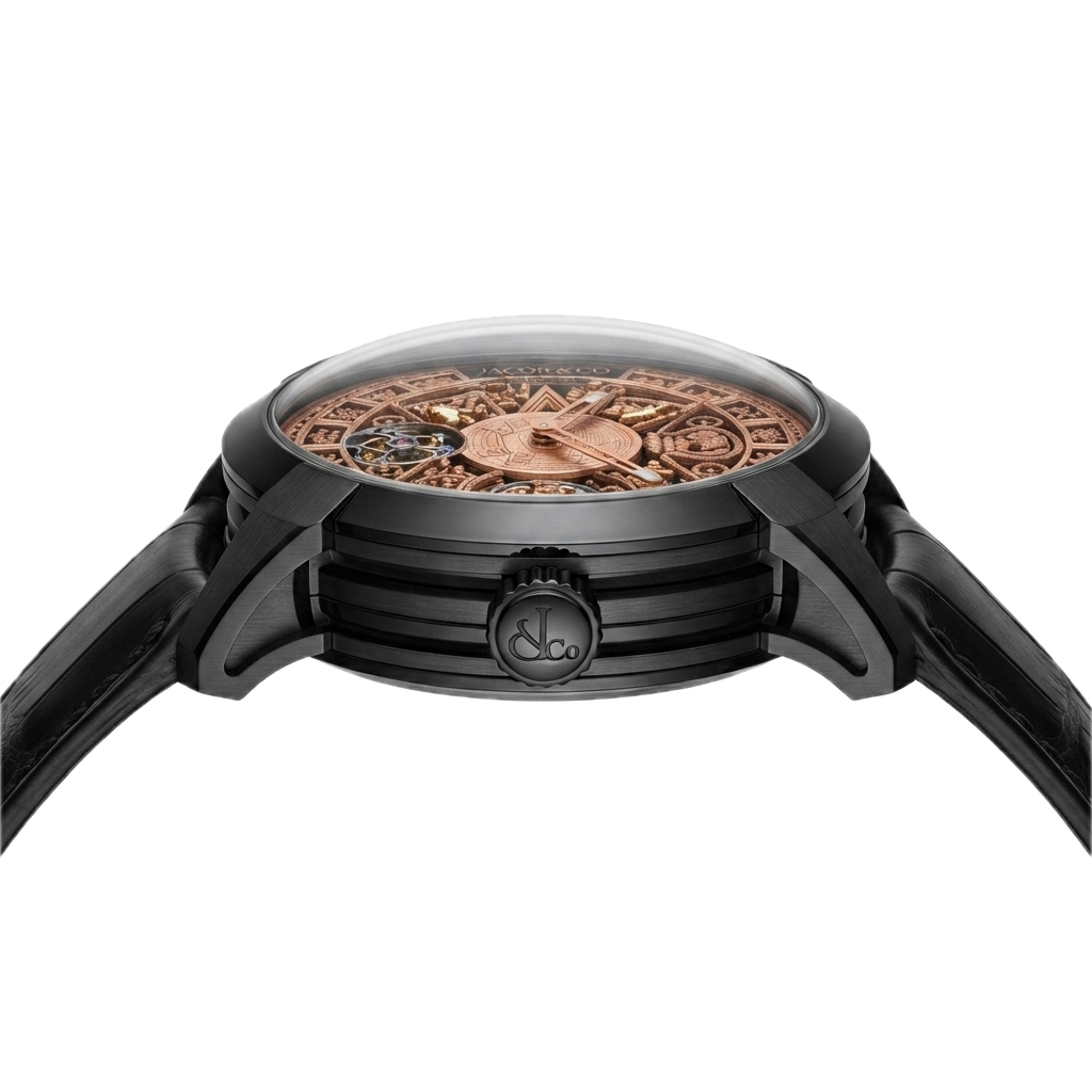 JACOB & CO PIONEER TOURBILLION AZTECH BLACK - Image 3