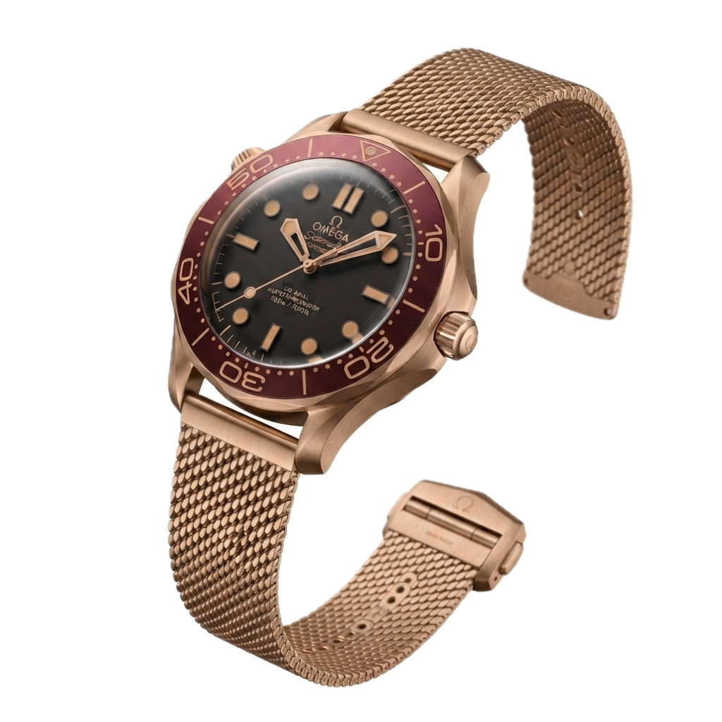 OMEGA - SEAMASTER DIVER 300M (BRONZE GOLD) - Image 4