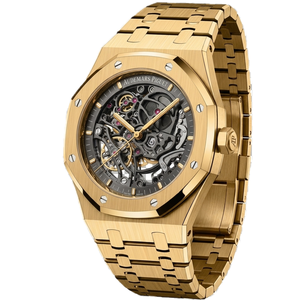 AP - ROYAL OAK DOUBLE BALANCE WHEEL GOLD - Image 4