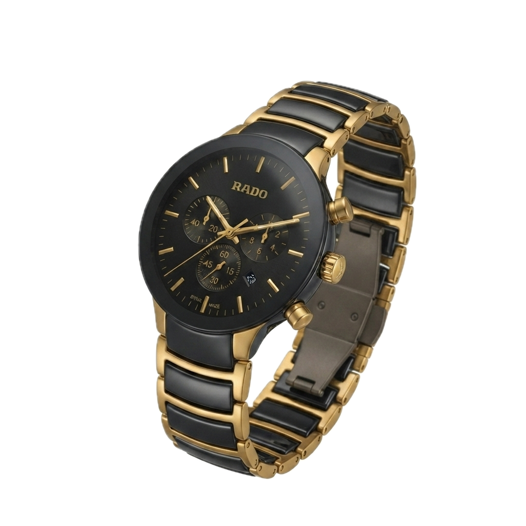 RADO Centrix Chronograph (GOLD BLACK) - Image 4