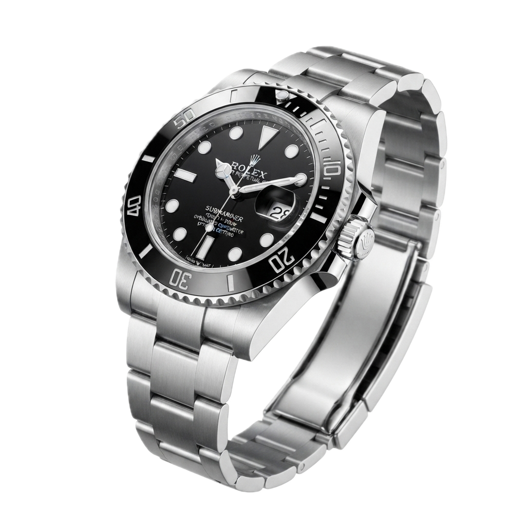 ROLEX SUBMARINER DATE (BLACK - SILVER) - Image 4