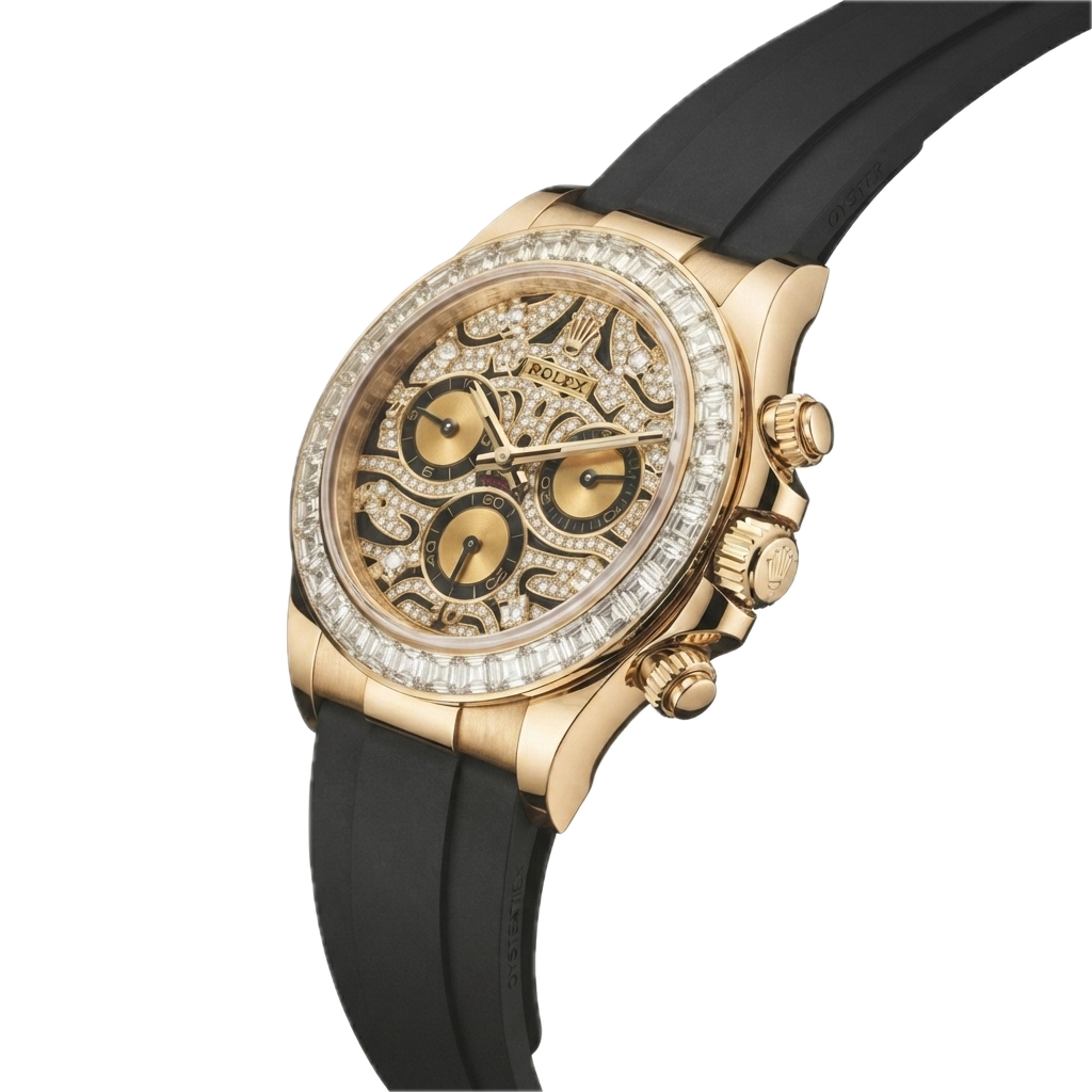 ROLEX DAYTONA EYE OF THE TIGER (GOLD) - Image 4