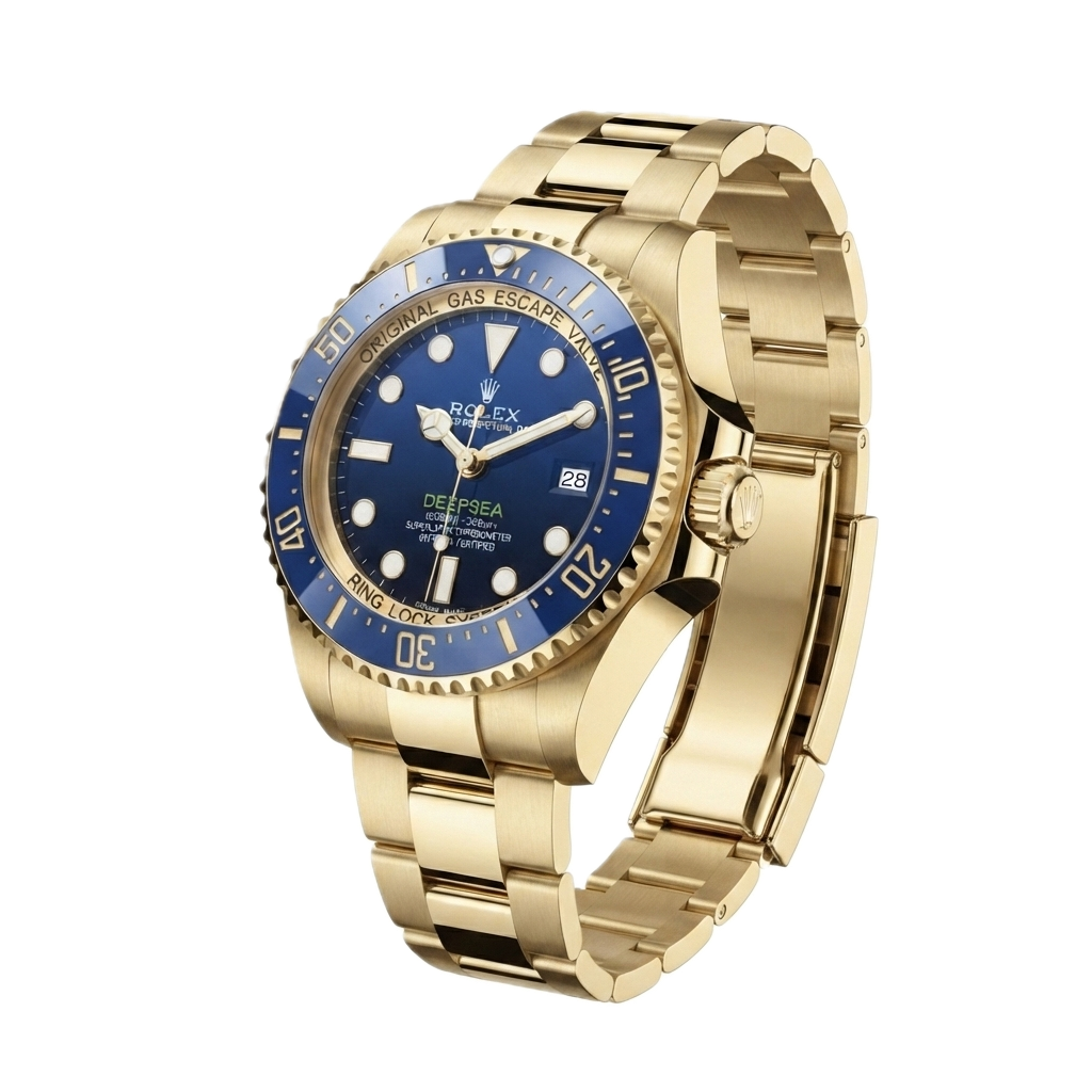ROLEX DEEPSEA OYSTER PERPETUAL (GOLD BLUE) - Image 4