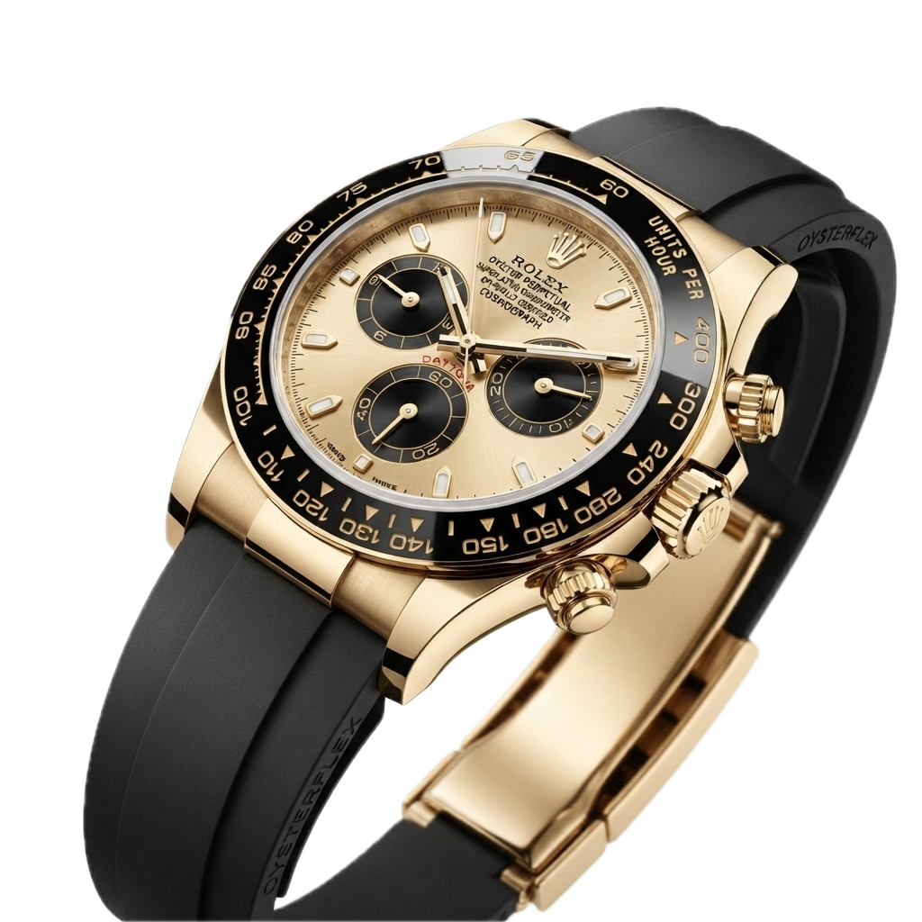 ROLEX DAYTONA OYSTER FLEX (GOLD BLACK) - Image 4