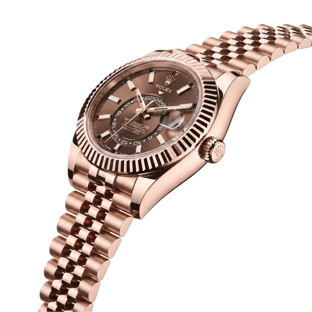 ROLEX SKY DWELLER (GOLD CHOCOLATE) - Image 4