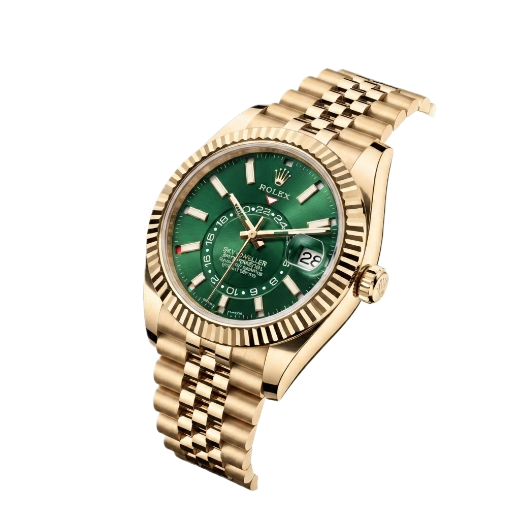 ROLEX SKY DWELLER YELLOW GOLD - Image 4