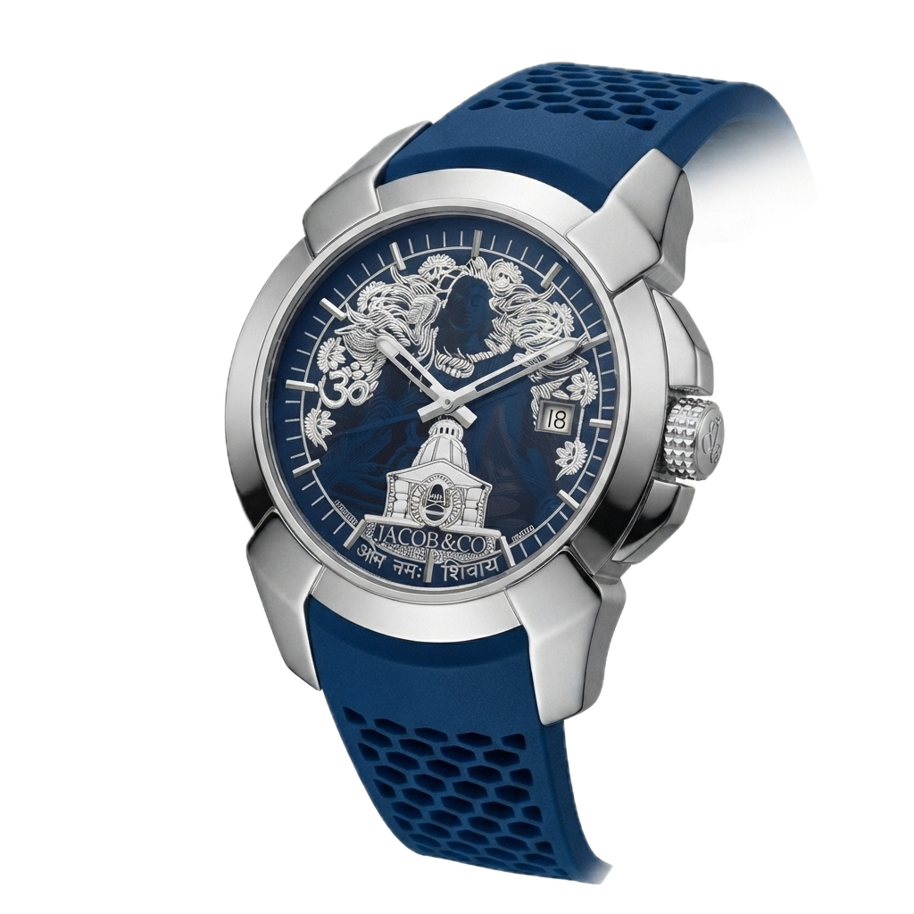 JACOB & CO – THE RUDRA EDITION (DARK BLUE) - Image 4