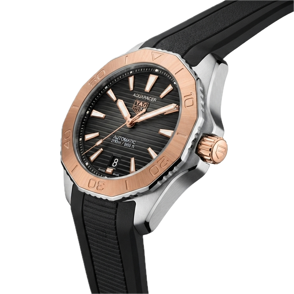 TAG HEUER AQUARACER PROFESSIONAL 200 DATE (STEEL) - Image 4